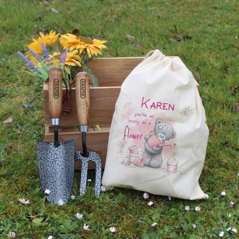 Personalised Me to You Lovely As A Flower Garden Tool Set Extra Image 1
